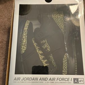 Jordan AFJ 3 LS black/green sz12
